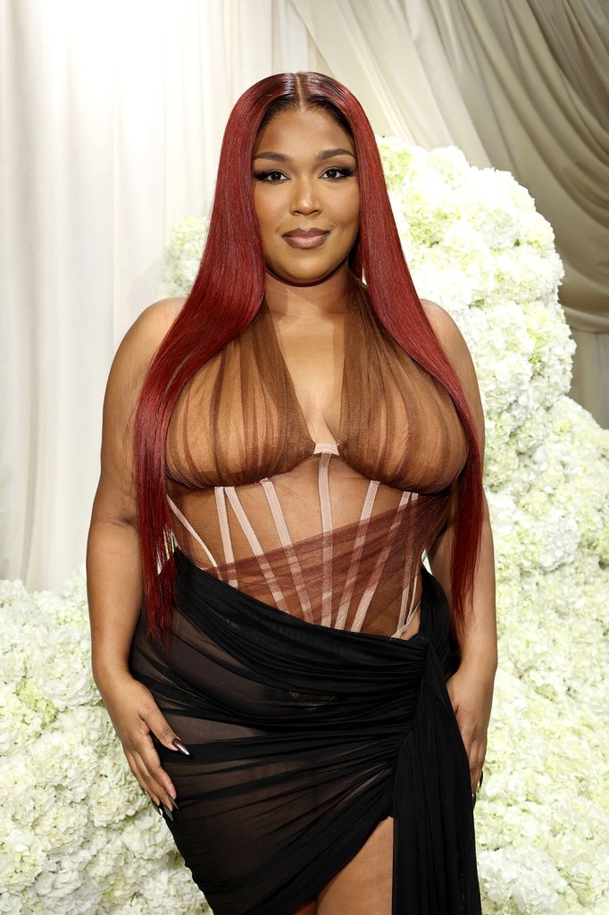 Lizzo attends the Christian Siriano Spring/Summer 2026 runway show at Macy's Herald Square on September 12, 2025 in New York City.