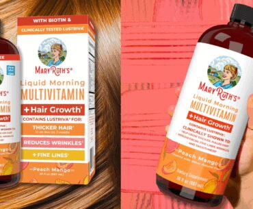 MaryRuth's Liquid Hair Growth Multivitamin Is 29% Off