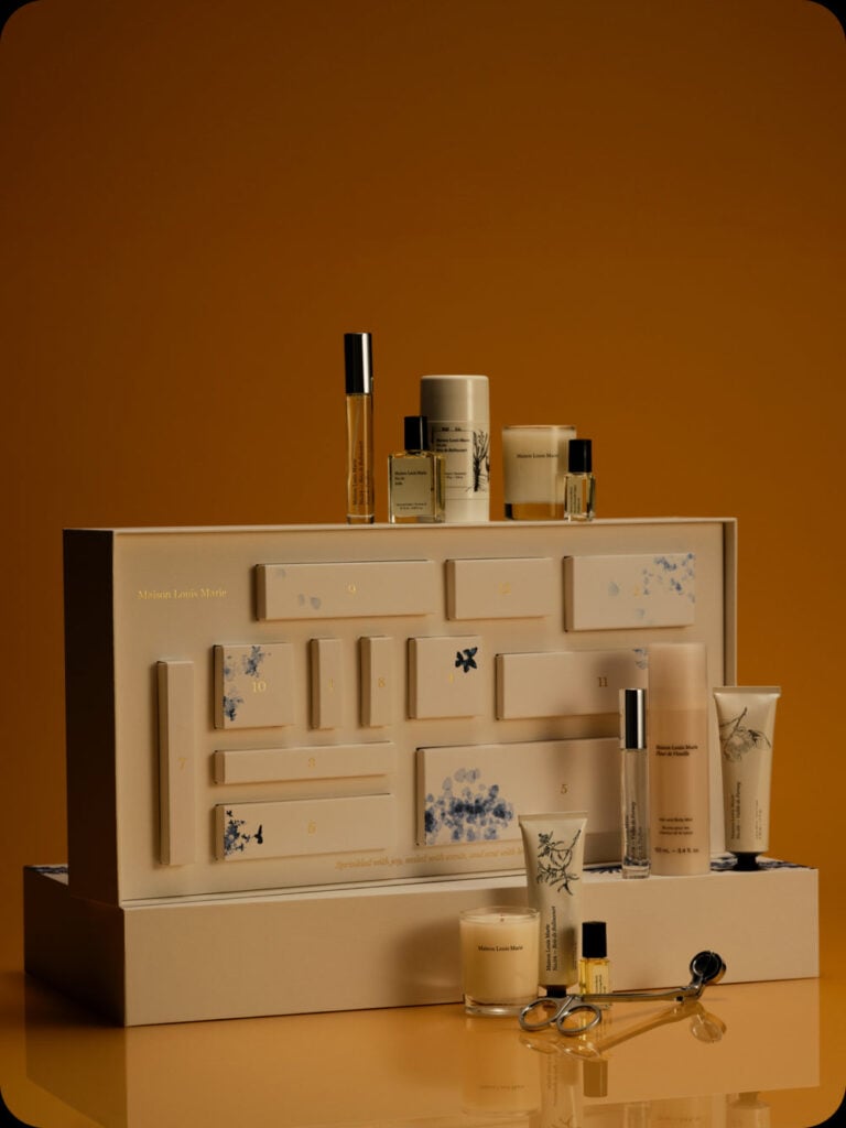 Maison Louis Marie advent calendar box.