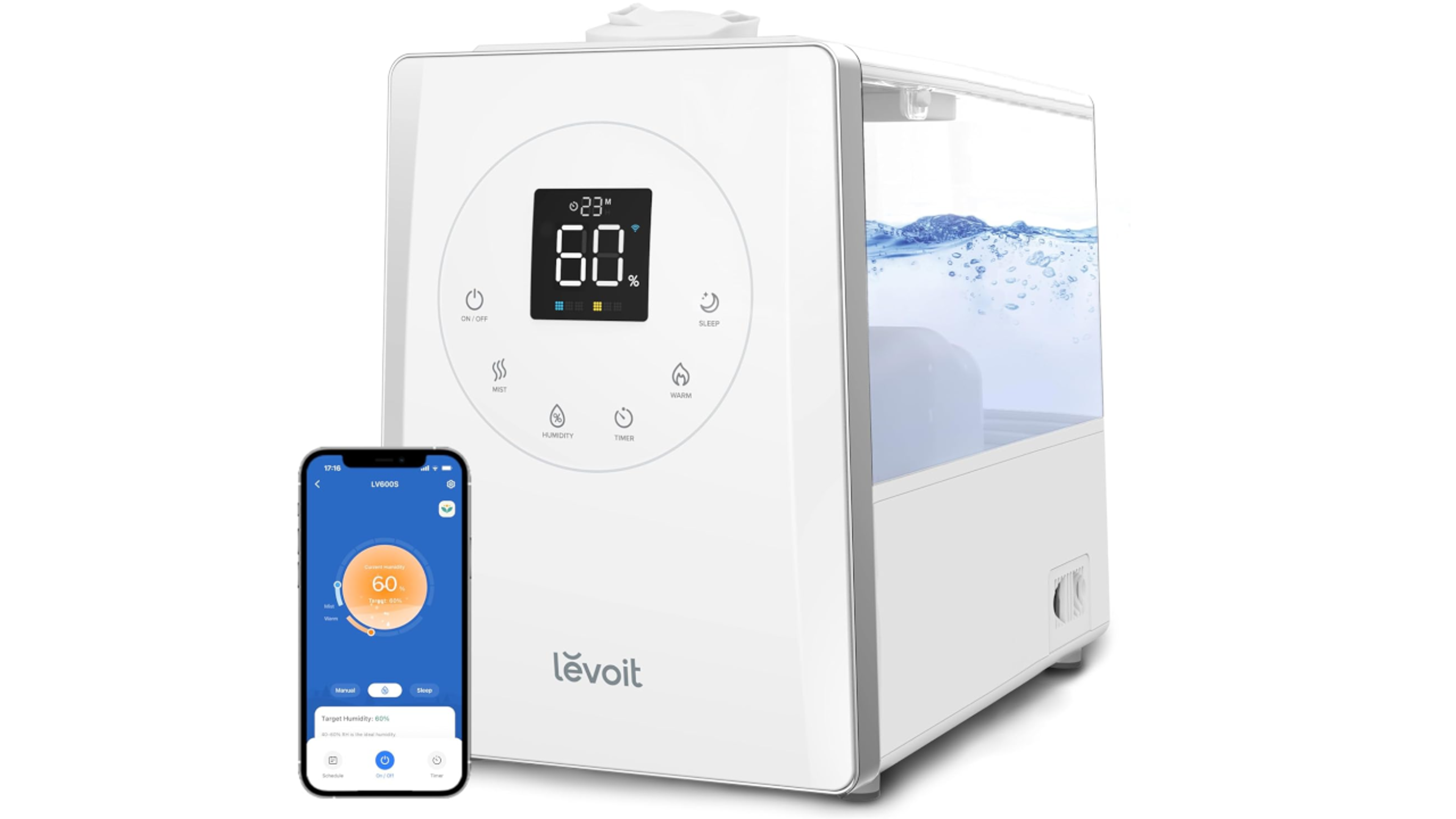 LEVOIT LV600S Smart Warm and Cool Mist Humidifiers
