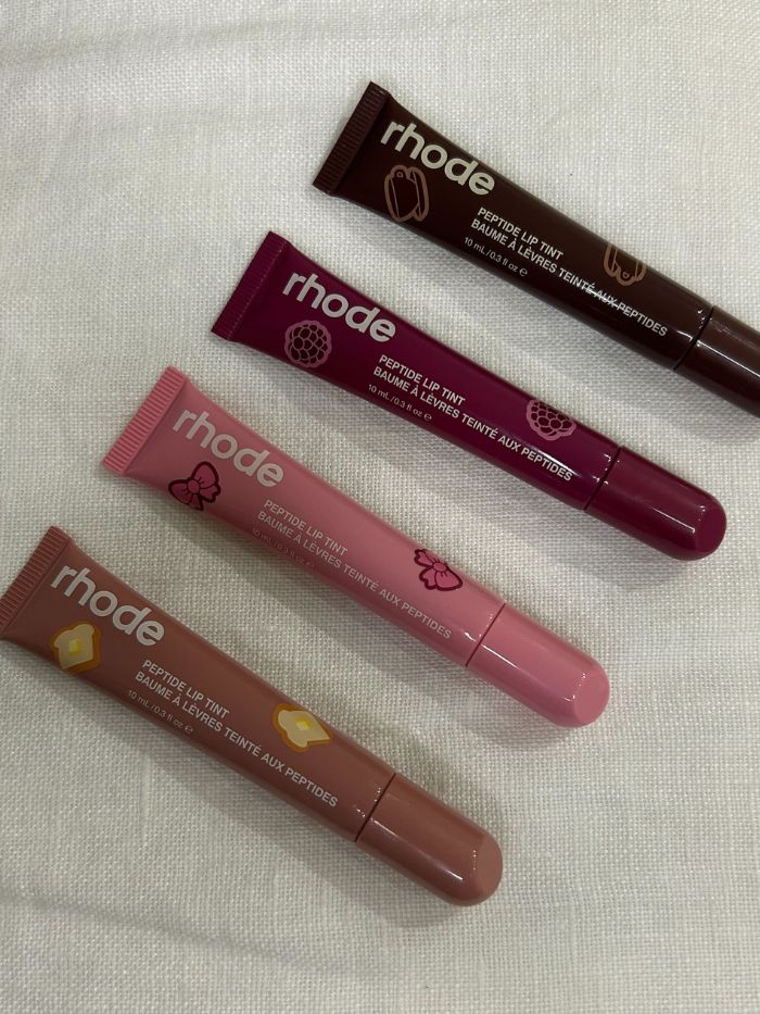 A picture of the new Rhode Birthday Edit Peptide Lip Tints