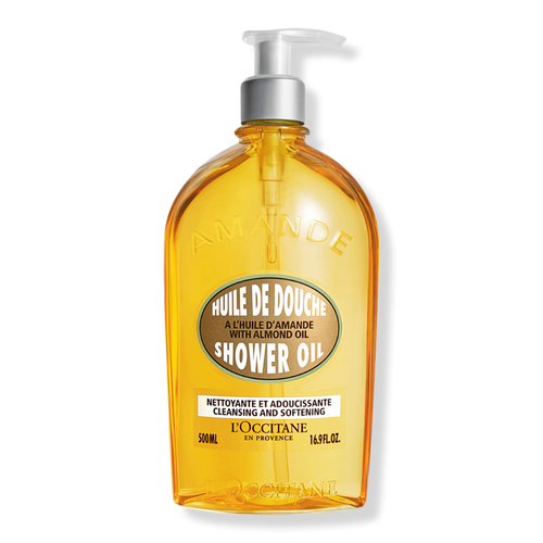 Almond Cleansing and Softening Shower Oil - 16.9 Oz