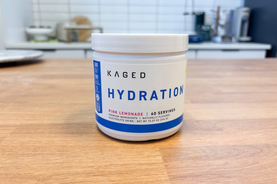 Kaged Hydration as best electrolyte powder