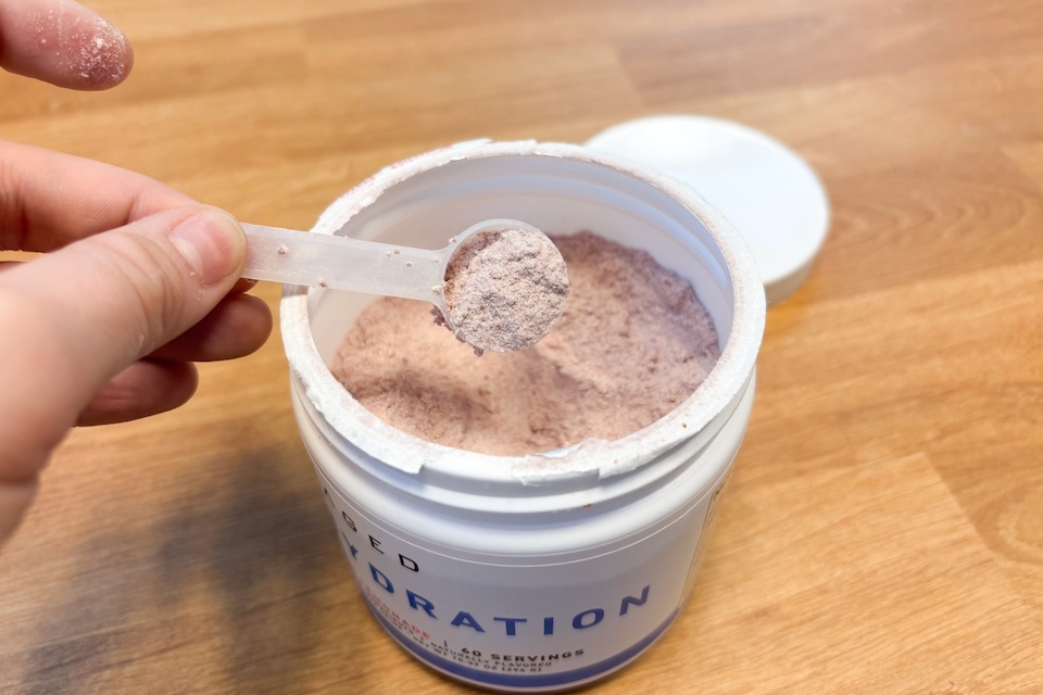 Kaged Hydration as best electrolyte powder