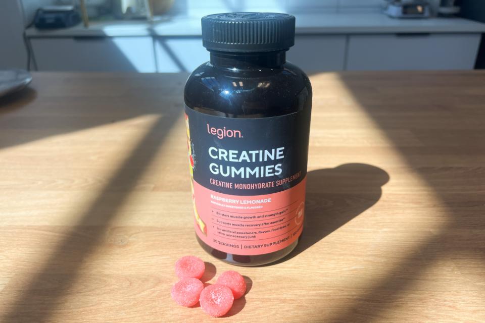 Legion Creatine gummies as best creatine