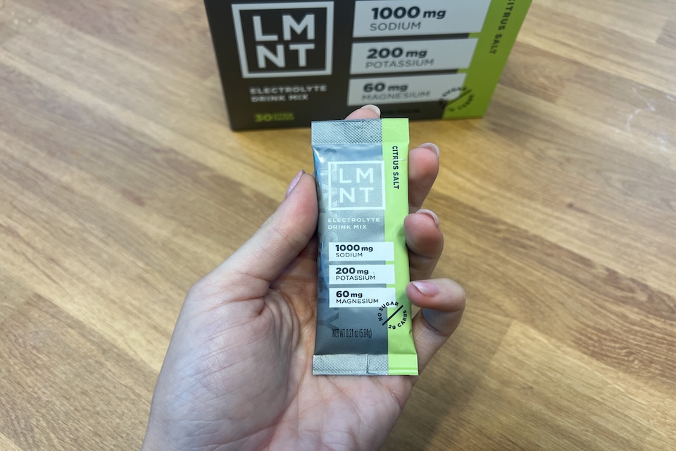 LMNT as best electrolyte powder