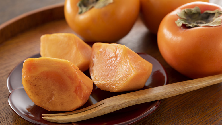 persimmon fruits