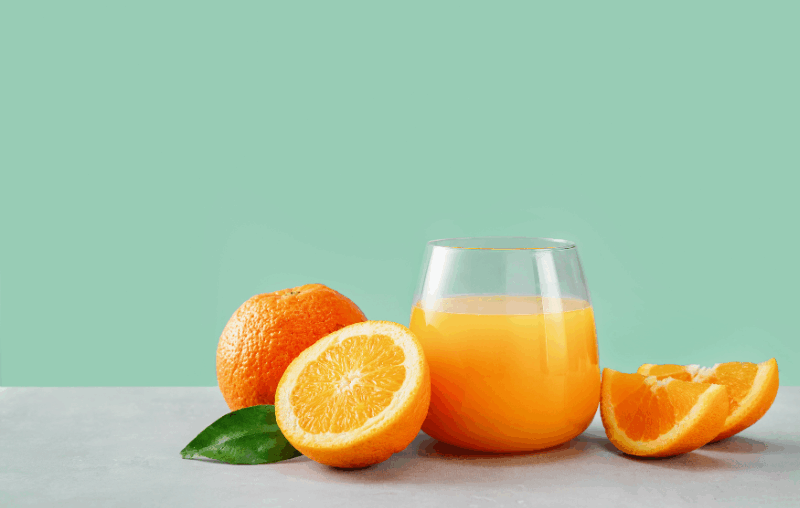 Vitamin C is better absorbed from juice rather than whole foods or supplements