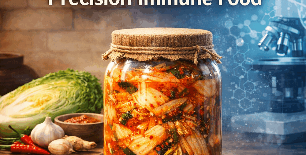 Kimchi Moves From Cultural Wisdom to Precision Immune Food