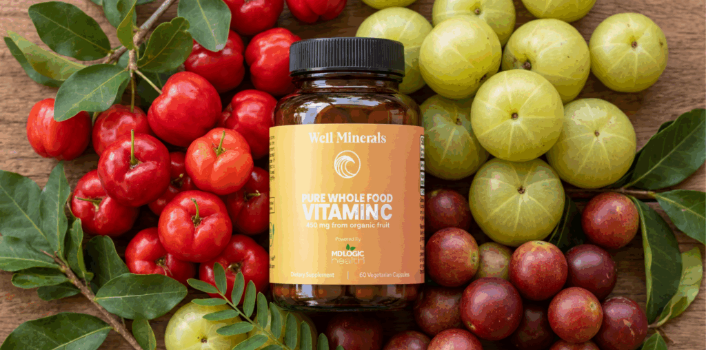 MD Logic Health & Well Minerals Launch Pure Whole Food Vitamin C