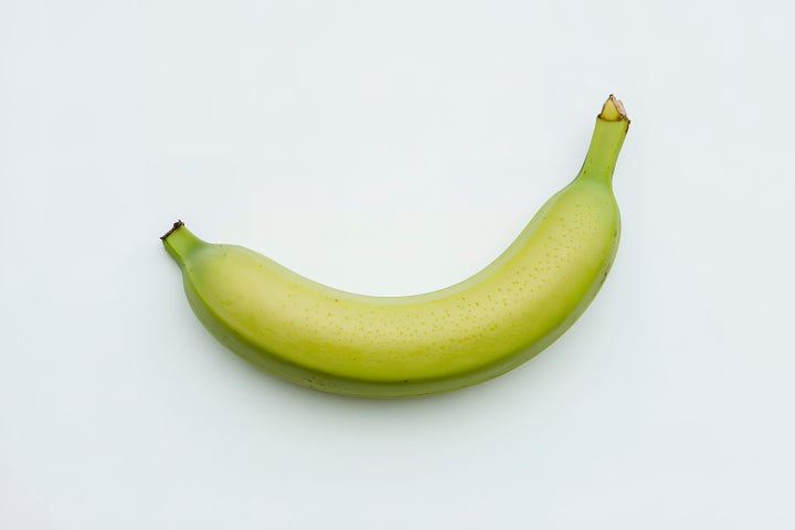 An underripe banana can help you feel full longer.