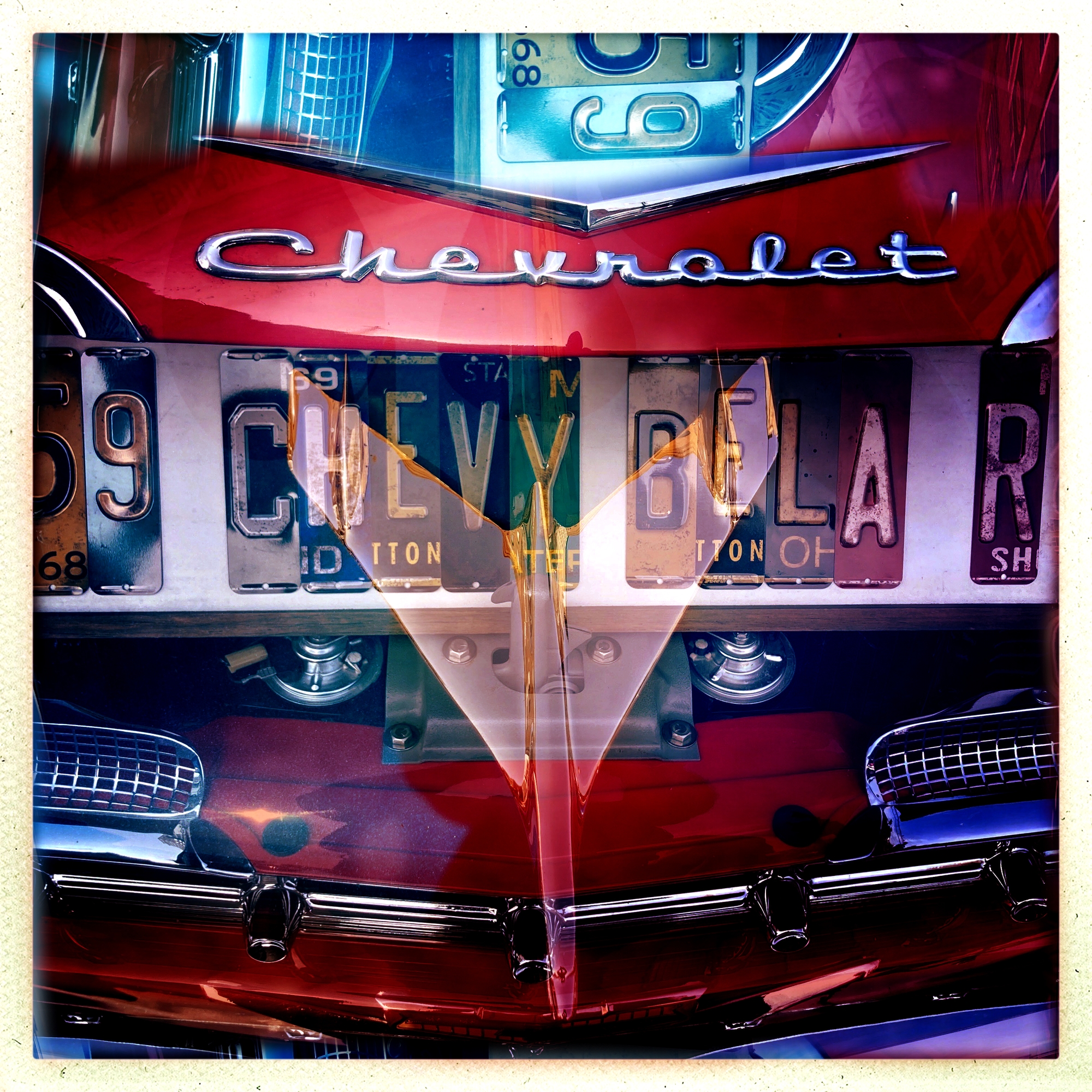 An exploration of art and photojournalism, documenting the Back to the Bricks main event through double exposures on Saturday, Aug. 16, 2025 in downtown Flint. 