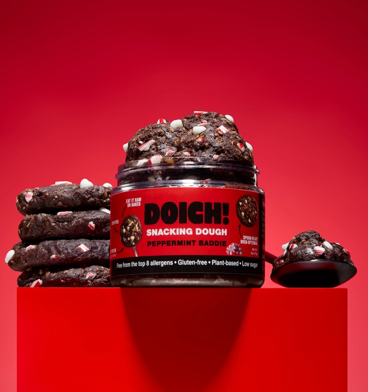 DOICH SNACKING DOUGH Peppermint Baddie