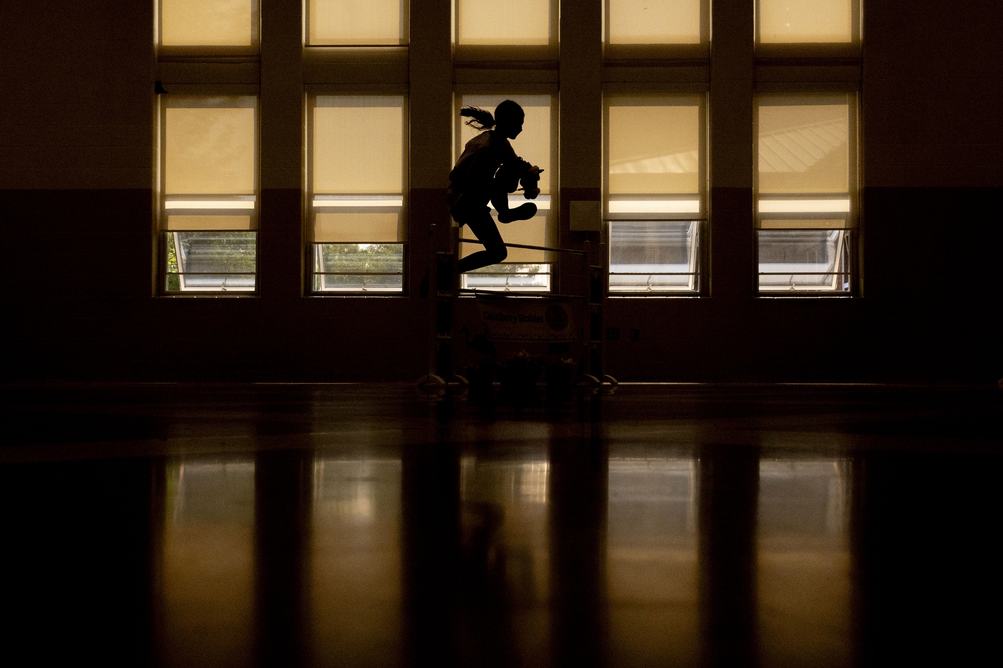 About 280 participants gather, compete and connect during the U.S. Hobby Horse Championships on Aug. 2, 2025 at Almont Middle School.