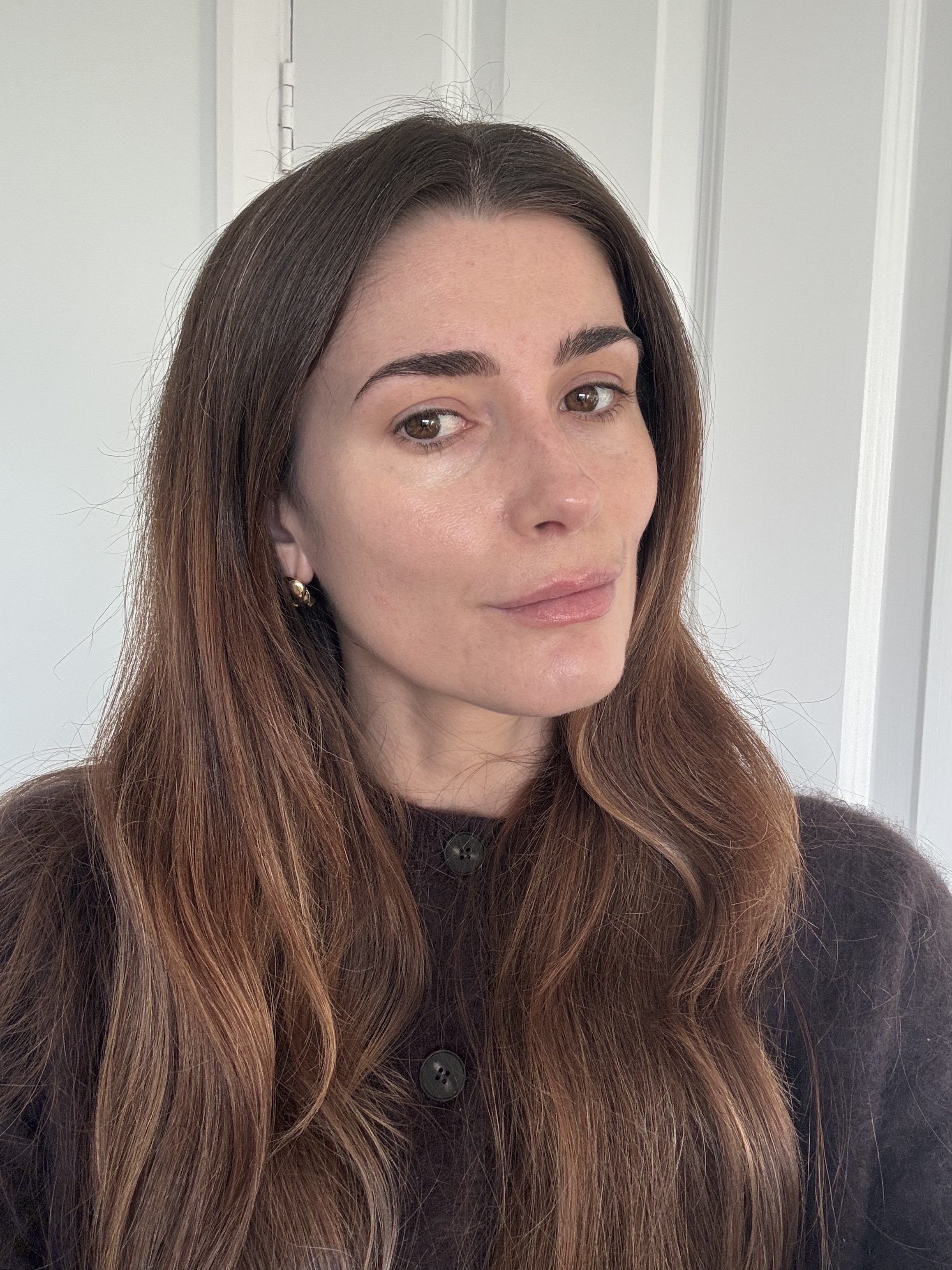 Eleanor's skin after wearing Dcypher Custom Glow Booster