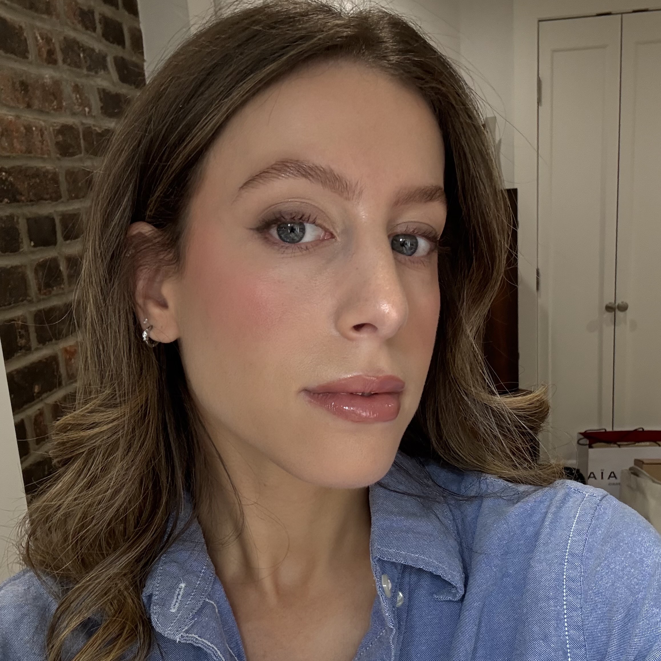 Photo of Jamie Schneider wearing makeup