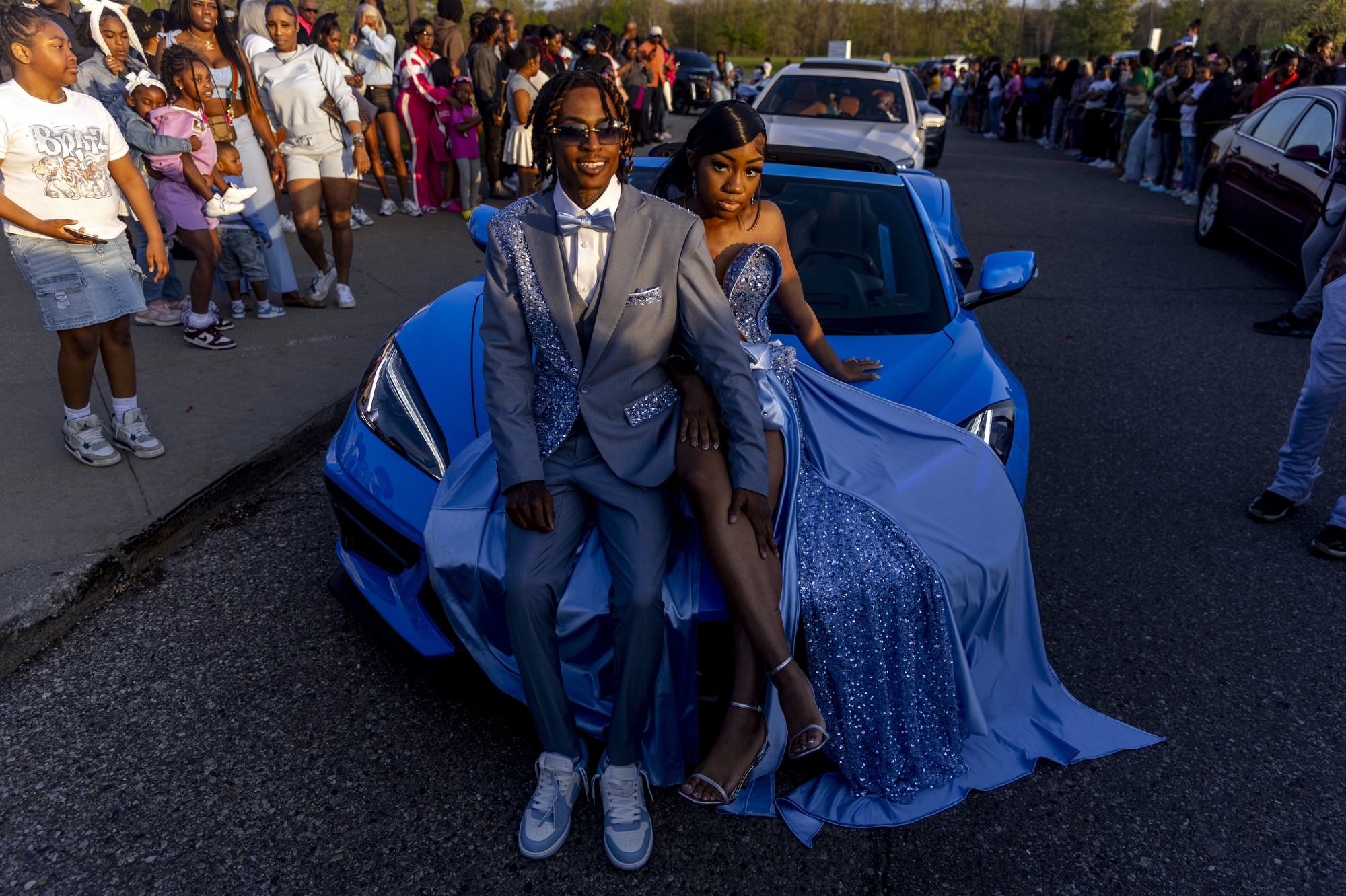 With a theme of “A Night in Paris,” 73 Westwood Heights Hamady seniors and guests danced the night away during their 2025 prom on Saturday, May 10 at Genesys Banquet and Conference Center in Grand Blanc.
