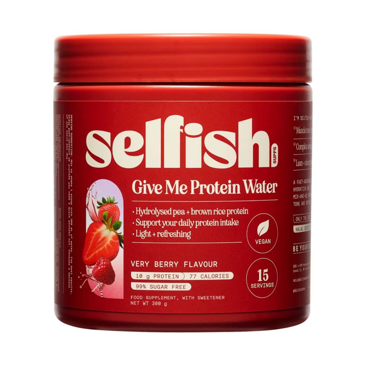 Selfish Supps, Give Me Protein Water