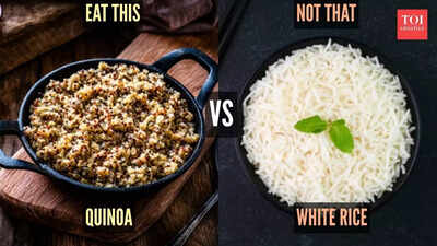 Eat this, not that: Quinoa VS white rice, which is healthier?