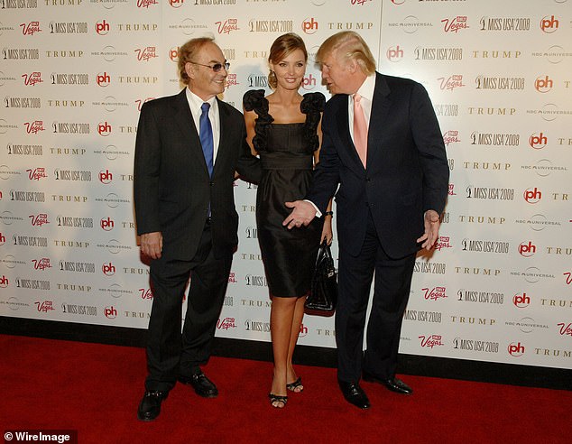 Ruffin, now 90, and Nikolayenko, now 44, married in 2008 at Mar-a-Lago with Trump as the best man