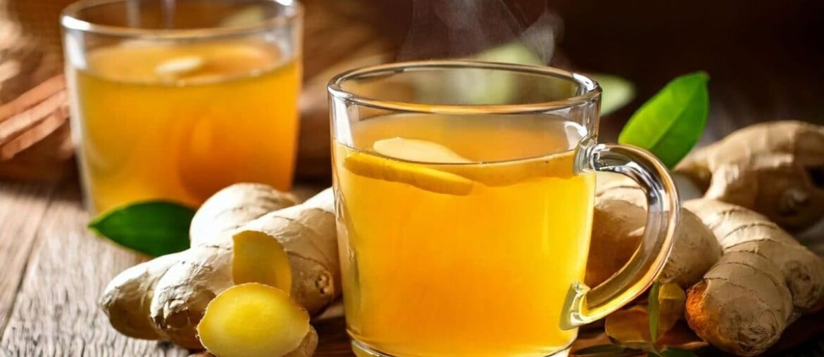 Tulsi-Ginger-Honey Tea: Boil tulsi leaves and ginger slices in water. Add a spoonful of honey once cooled slightly. Tulsi boosts immunity, ginger reduces inflammation, and honey soothes the throat. (Image: Canva)