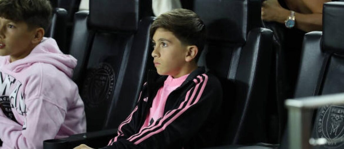 an incredible bicycle-kick goal from Mateo Messi!