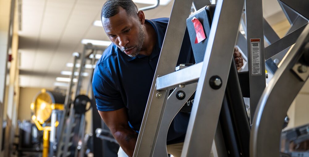 Barksdale’s Director of Fitness and Sports