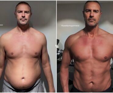 Paddy McGuinness shows off dramatic body transformation after 75-day fitness challenge