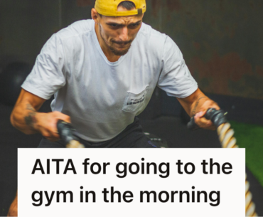 man working out at the gym