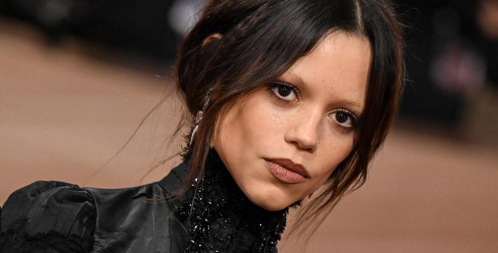 Jenna Ortega at the 83rd Annual Golden Globes held at The Beverly Hilton on January 11, 2026 in Beverly Hills, California.