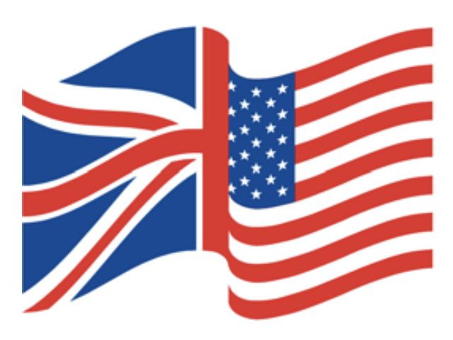 US and UK Flag