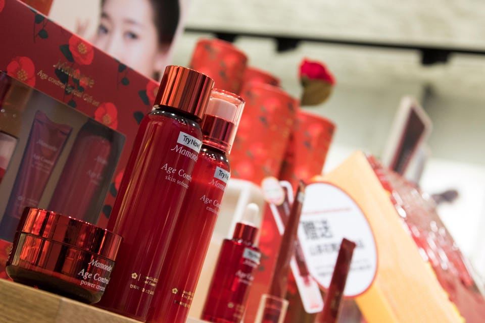 Inside Amorepacific Corp. Store And General Retail as Bank of Korea Holds Benchmark Interest Rate Amid Growth Optimism