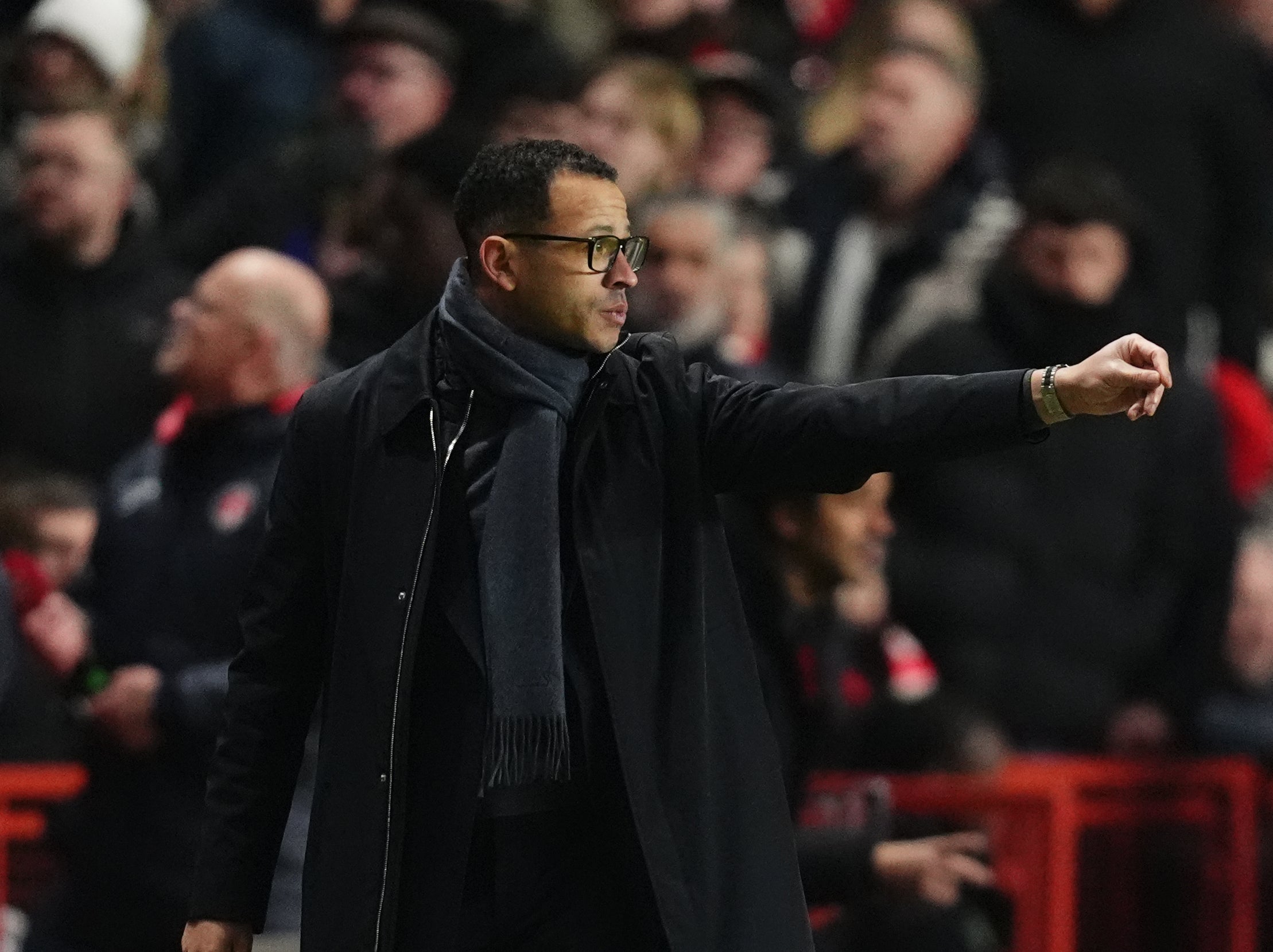 Liam Rosenior celebrated victory in his first game as Chelsea boss