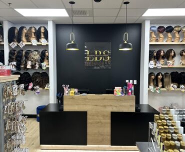 interior of a beauty supply store