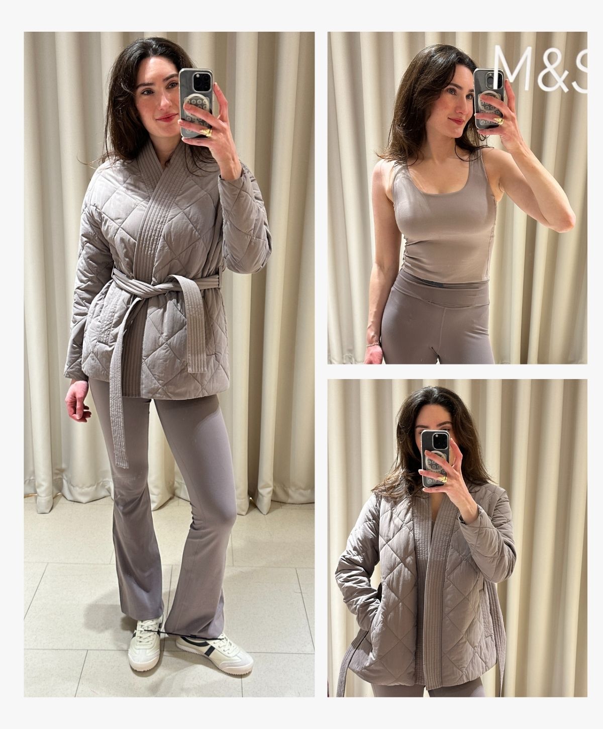 M&S Activewear try-on