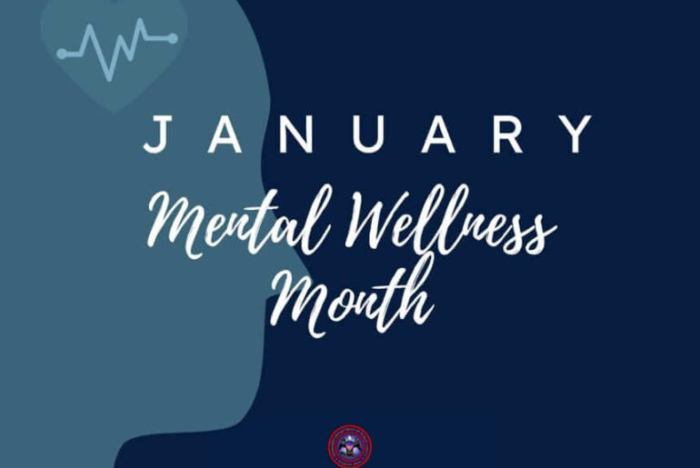 January Recognized as Mental Wellness Month