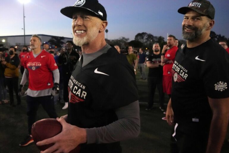 Retired Pro Bowl QB leads football camp focusing on health, wellness