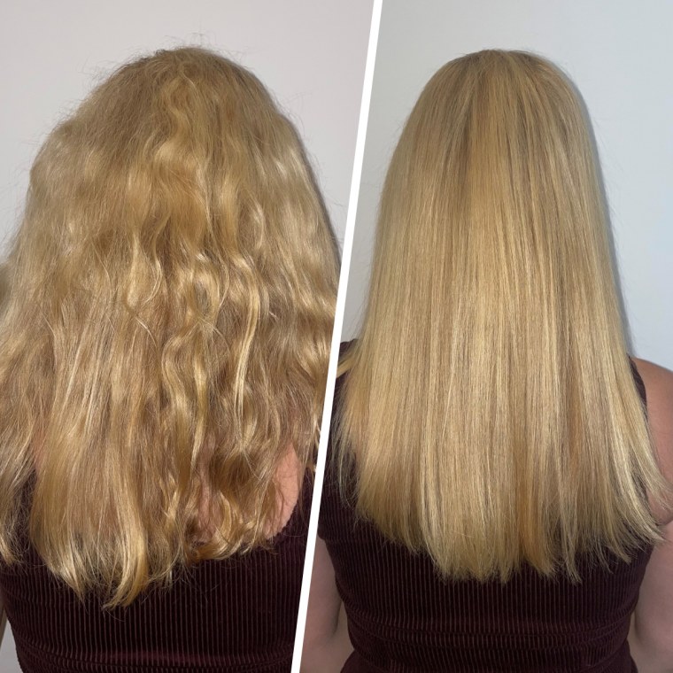 Before (left) and after (right)