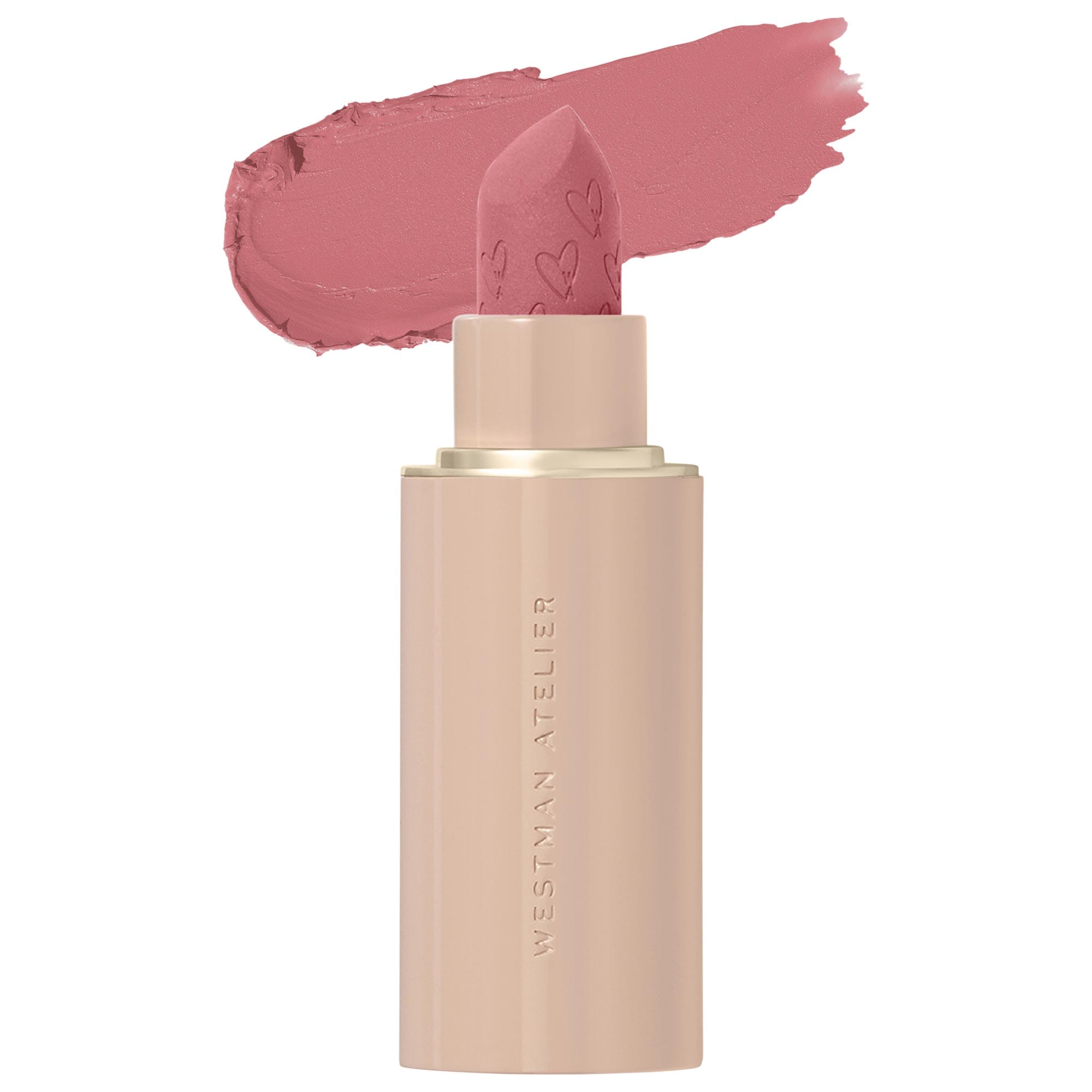 Lip Suede Hydrating Matte Lipstick With Hyaluronic Acid - Petal