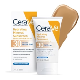 CeraVe Hydrating Mineral Sunscreen with Sheer Tint