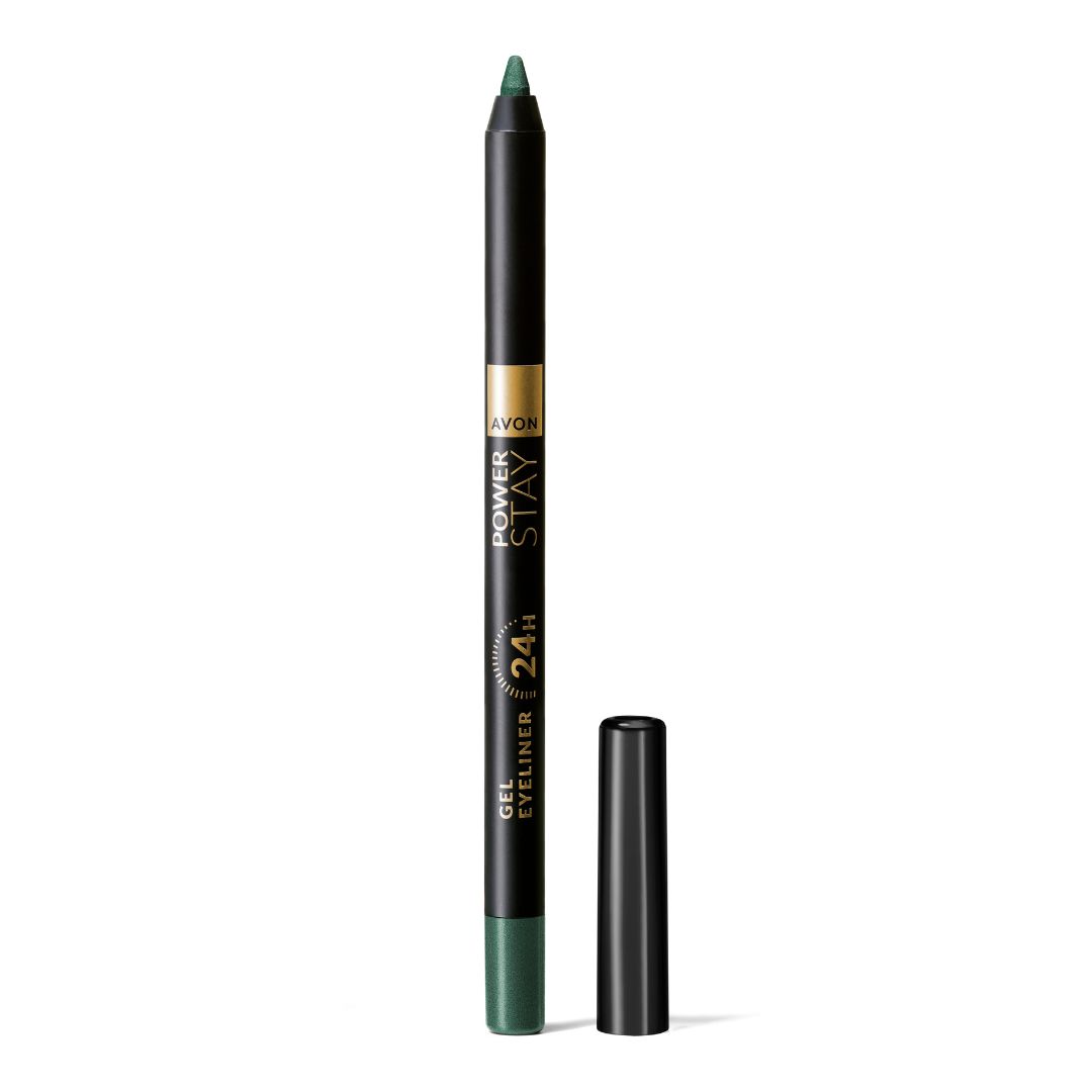 Avon Power Stay 24-Hour Gel Eyeliner in Going Green