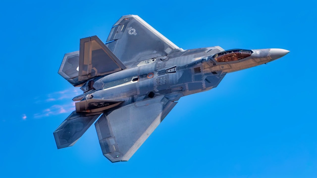 F-22 Raptor Fighter U.S. Air Force