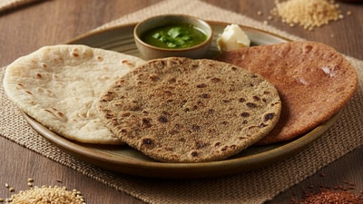 Discover the best roti varieties for your health goals and dietary needs. (AI generated image )