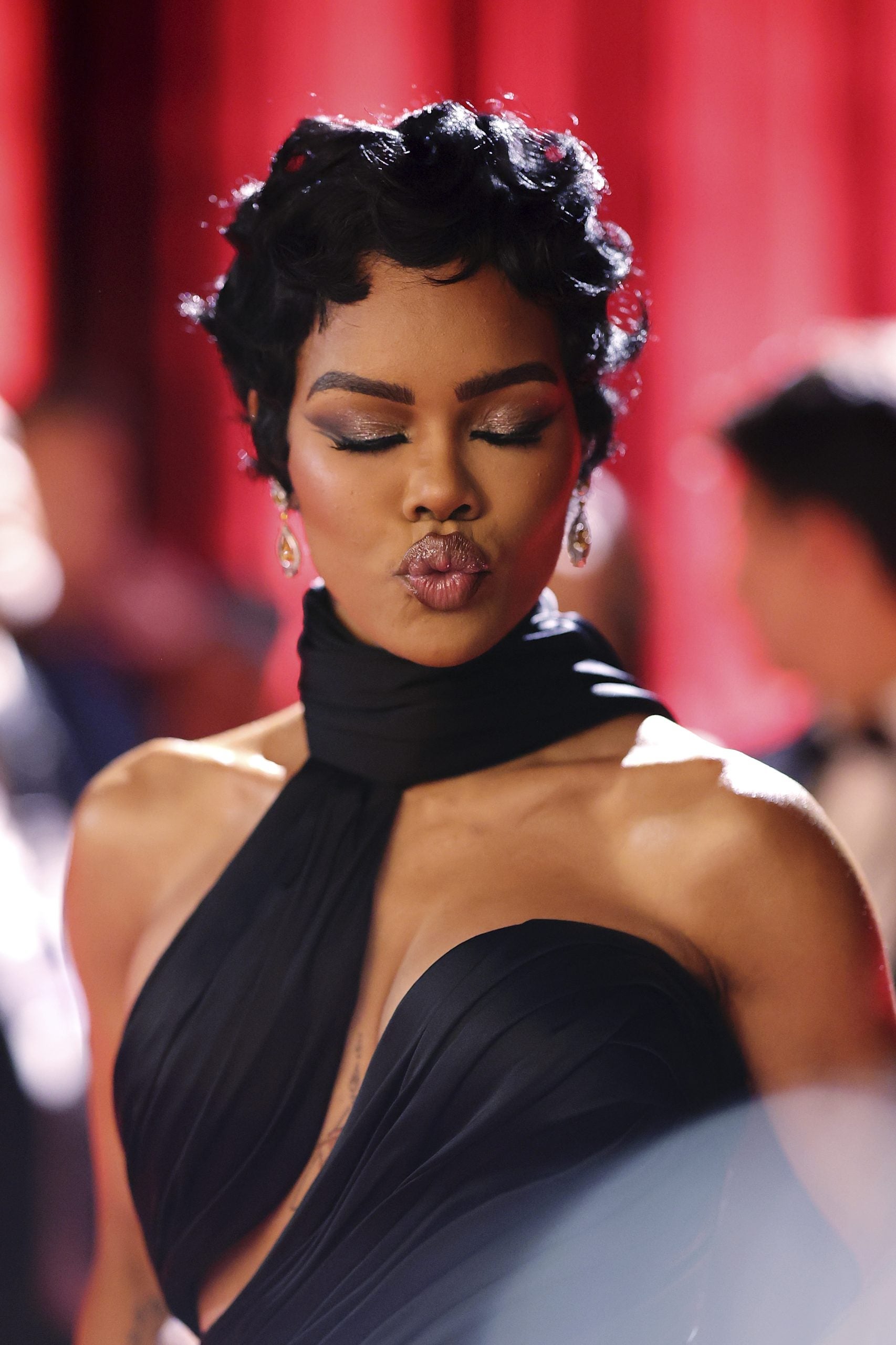 Teyana Taylor Delivered A Powerful Speech—And Beauty Look—At The 2026 Golden Globes