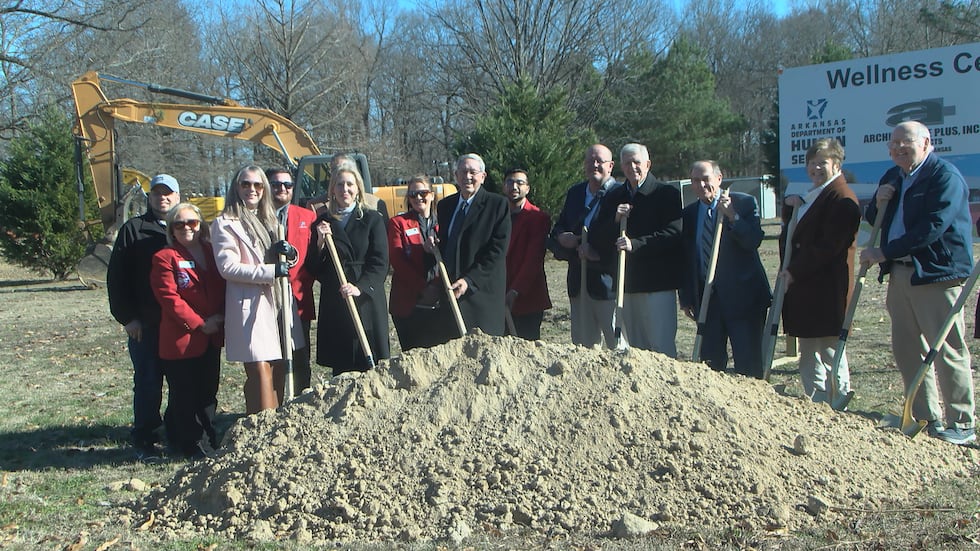 The Jonesboro Human Development Center broke ground on a new wellness center that will provide...