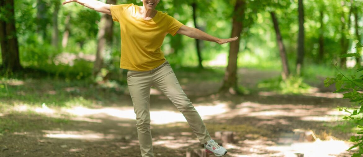 Cut your risk of falls by doing this simple balance drill as often as you can