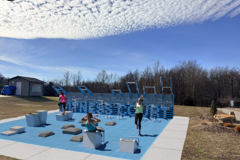 Every Dollar Doubled: Huntingburg launches fitness court crowdfunding campaign.