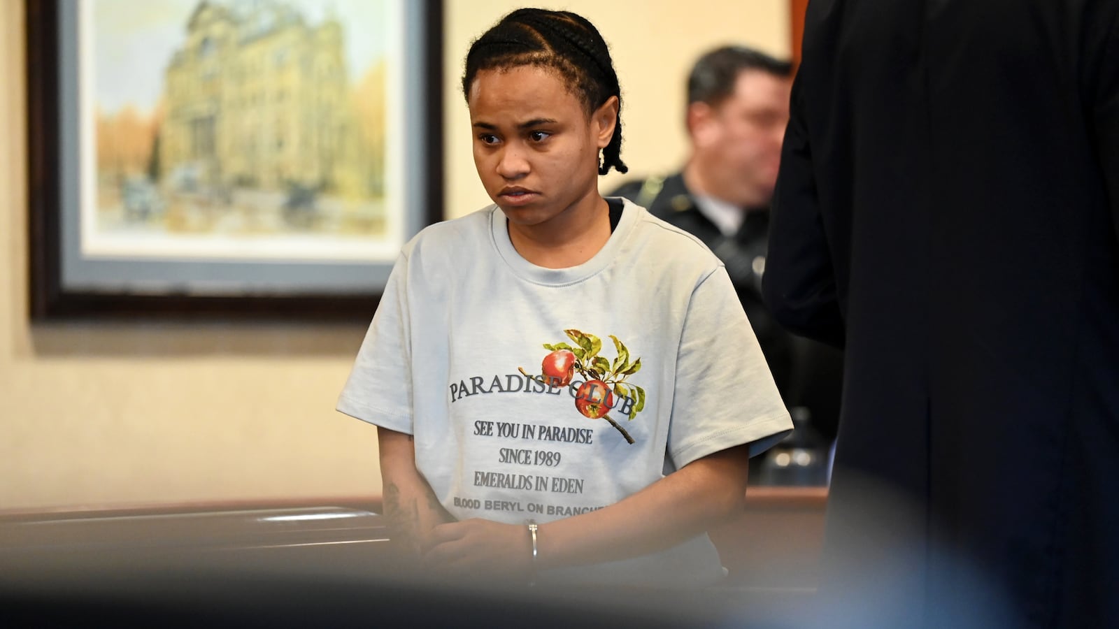 Dy'Shonna Goins, 28, of Dayton (pictured) was arrested following a June 16 incident that resulted in the death of Jesse Jones, 36, of Middletown, in the parking lot of a Middletown bar. Goins is charged with multiple counts of felonious assault, as well as an underlying gun specification. MICHAEL D. PITMAN/STAFF