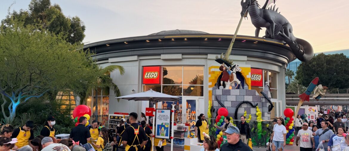 Downtown Disney District LEGO Store Unveils New Sleeping Beauty Display