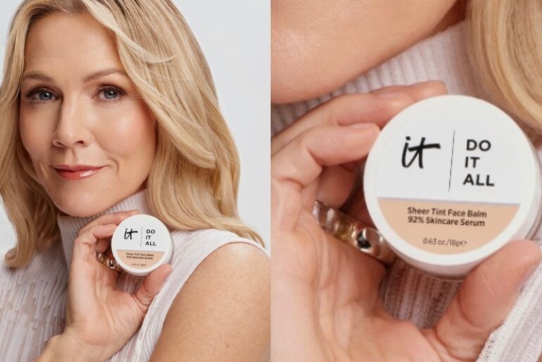 Jennie Garth for It Cosmetics.